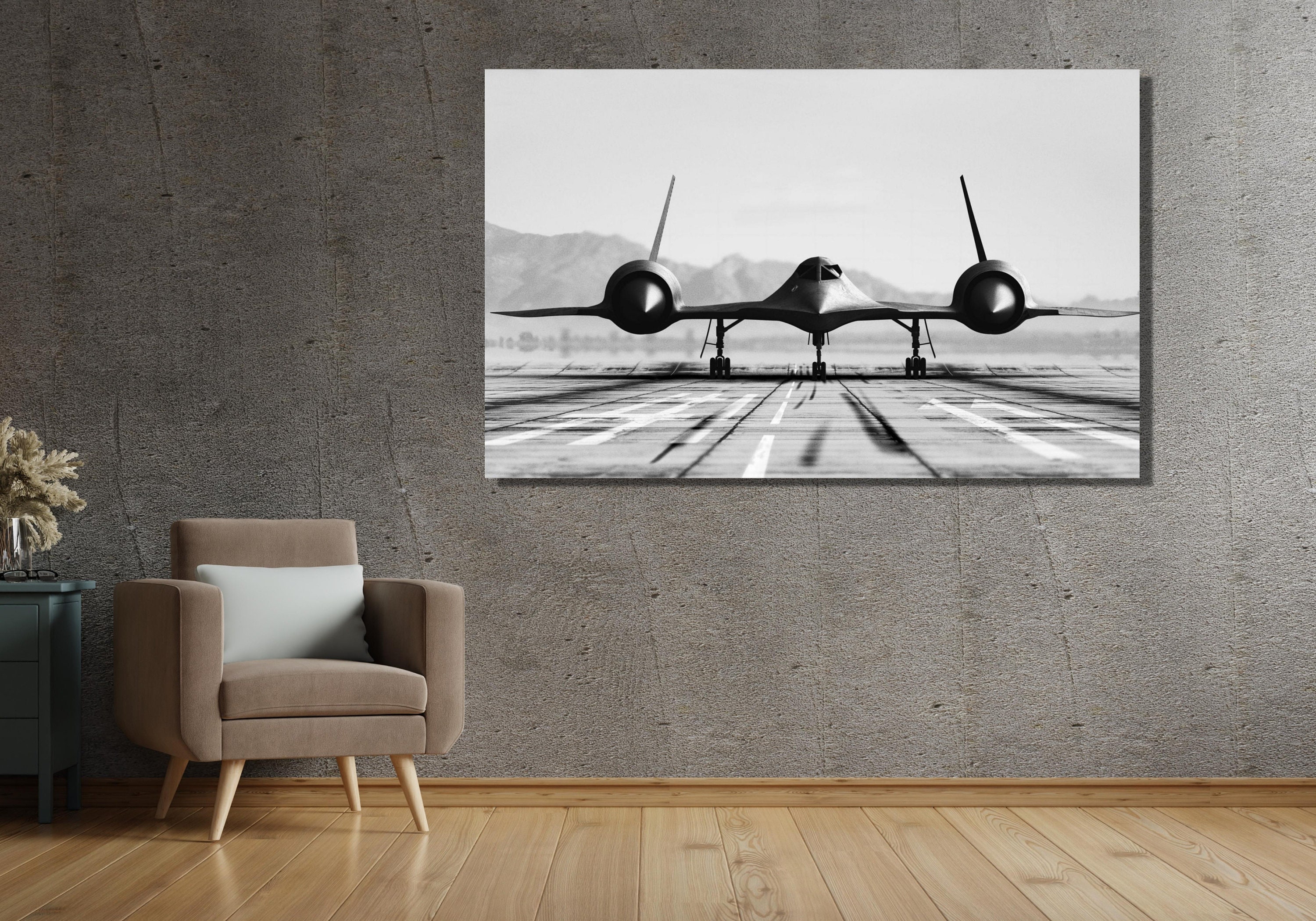 Aviation Canvas Print,lockheed SR-71 Blackbird Poster,jet Canvas Wall ...