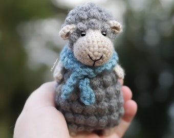 Crochet Amigurumi PATTERN: Daisy the Lamb, English PDF