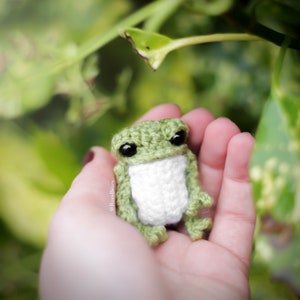 Amigurumi Häkelanleitung: Baby Frog, Englisch PDF
