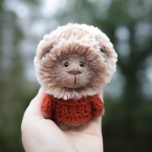 Crochet Amigurumi PATTERN: Roary the Fluffy Lion, English PDF