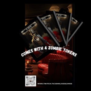 Jeton zombie MTG personnalisé | Un accessoire de jeu unique pour votre collection