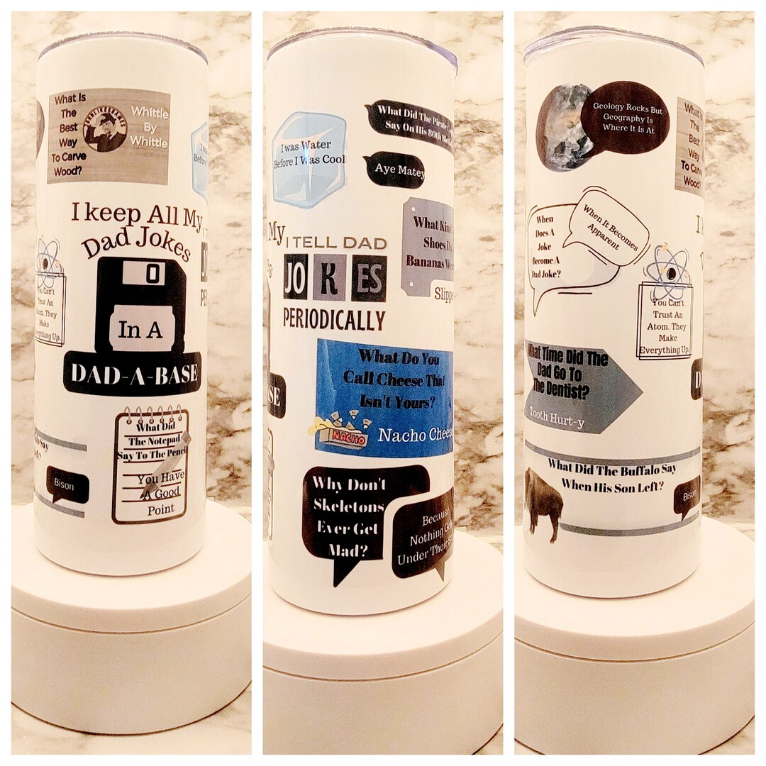 Dad Joke, Tumbler, Thermos, Water Bottle Etsy