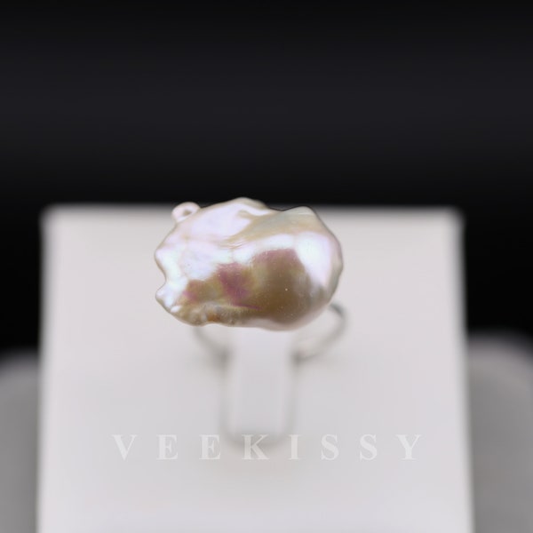 Classic Baroque Pearl Ring - Freshwater Pearls, Irregular Pearls - Mother's Day Gift