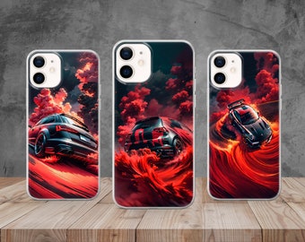 German Car Drift Phone Case Race GTI TDI Cover for iPhone 14, 13, 12, 11, X, 8, Samsung S24, S23, S22, A73, A53, Huawei P40, P50, Pixel 7, 6