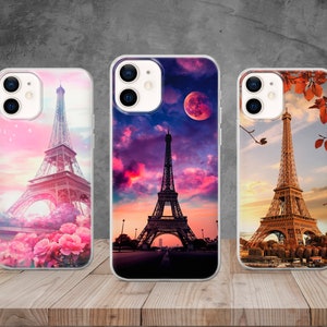 The Eiffel Tower Phone Case Paris Cover for iPhone 17, 16, 15, 14, 13, 12, 11, Samsung S25, S24, S23, S22, A series, Pixel 10, 9, 8, 7