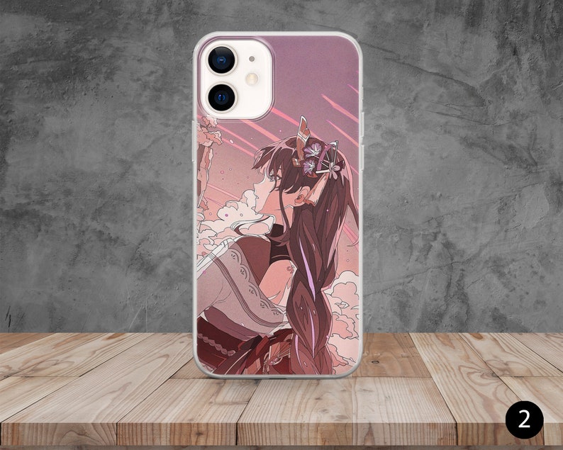 Anime Girl Phone Case Aesthetic Cover for iPhone 15, 14, 13, 12, 11, 8, Samsung S24, S23, S22, A73, Huawei P40, P50, Pixel 8, 7, 6 2