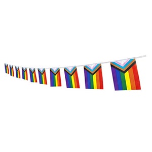 LGBT Progress Pride Flag Bunting Daniel Quasar