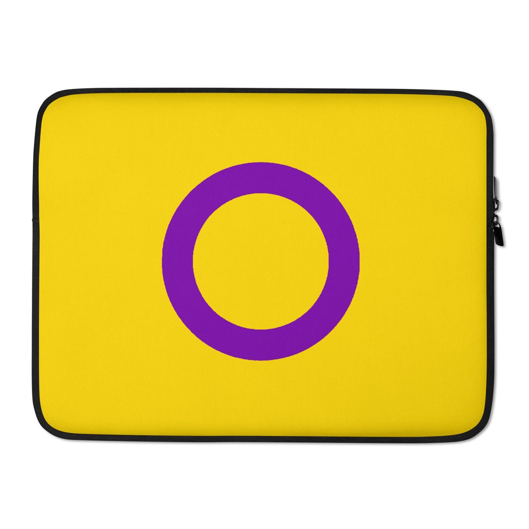 Intersex Pride Flag Laptop Chromebook MacBook Sleeve Etsy