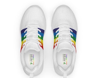 LGBTQ Pride Men’s Athletic Shoes LGBT Sneakers Running Walking Jogging Tennis Footwear Gym
