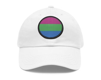 Polysexual Poly Pride Hat with Round Patch