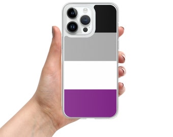 Asexual Ace Pride Flag Apple iPhone Case