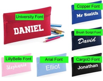 Custom Kids Personalized Pencil Case - Personalized School Supplies for Children