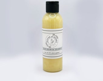 Natural Hair Growth Shampoo - Rosemary & Jojoba, SLS-Free