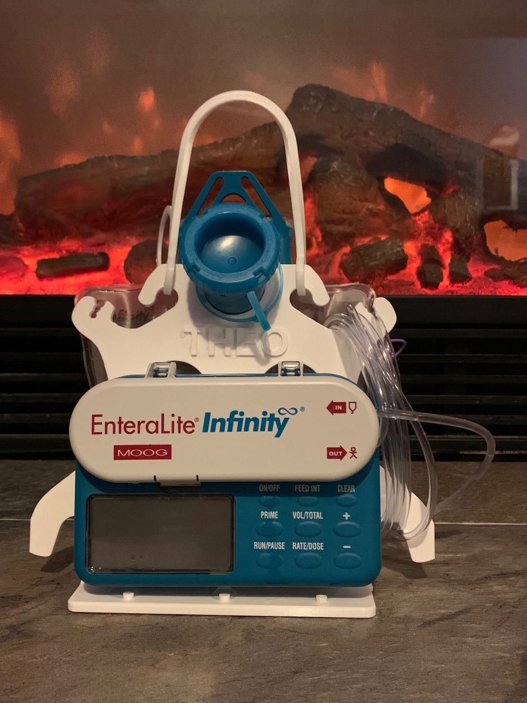 Hero Tubie™ Portable Gtube Feeding Pump Hanger/base. Works W/ Infinity