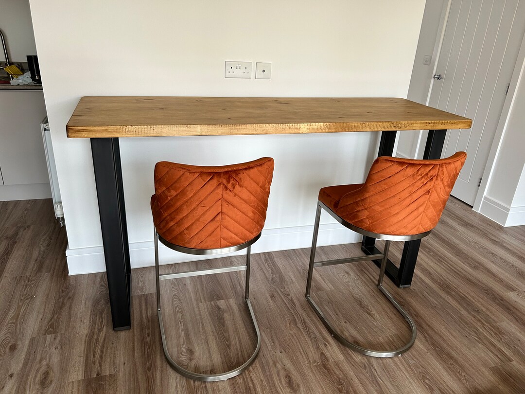 Chunky Handmade Breakfast Bar / Console Table FREE Delivery Etsy UK