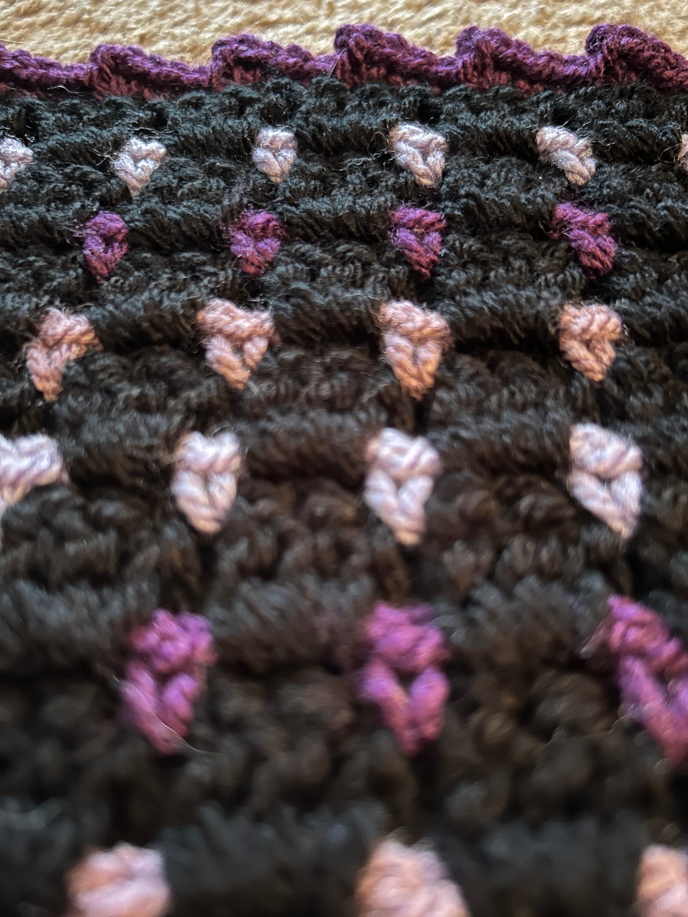 Through the Storm Crochet Blanket Pattern, PDF Instant Download, Easy