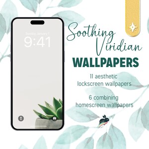 Soothing Viridian High Quality Wallpapers for IOS and Android