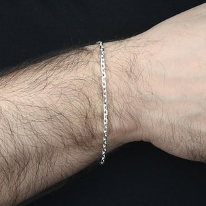 5MM Anchor Link Chain Bracelet, 925 Sterling Silver