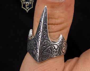 Ertugrul Thumb Ring Flipkart Ottoman Thumb Ring, 925 Sterling