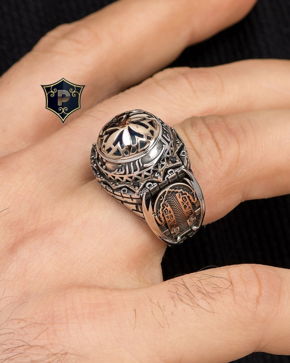 Mosque Ring, İslamic Silver Ring, Handmade Turkish Ring, 925
