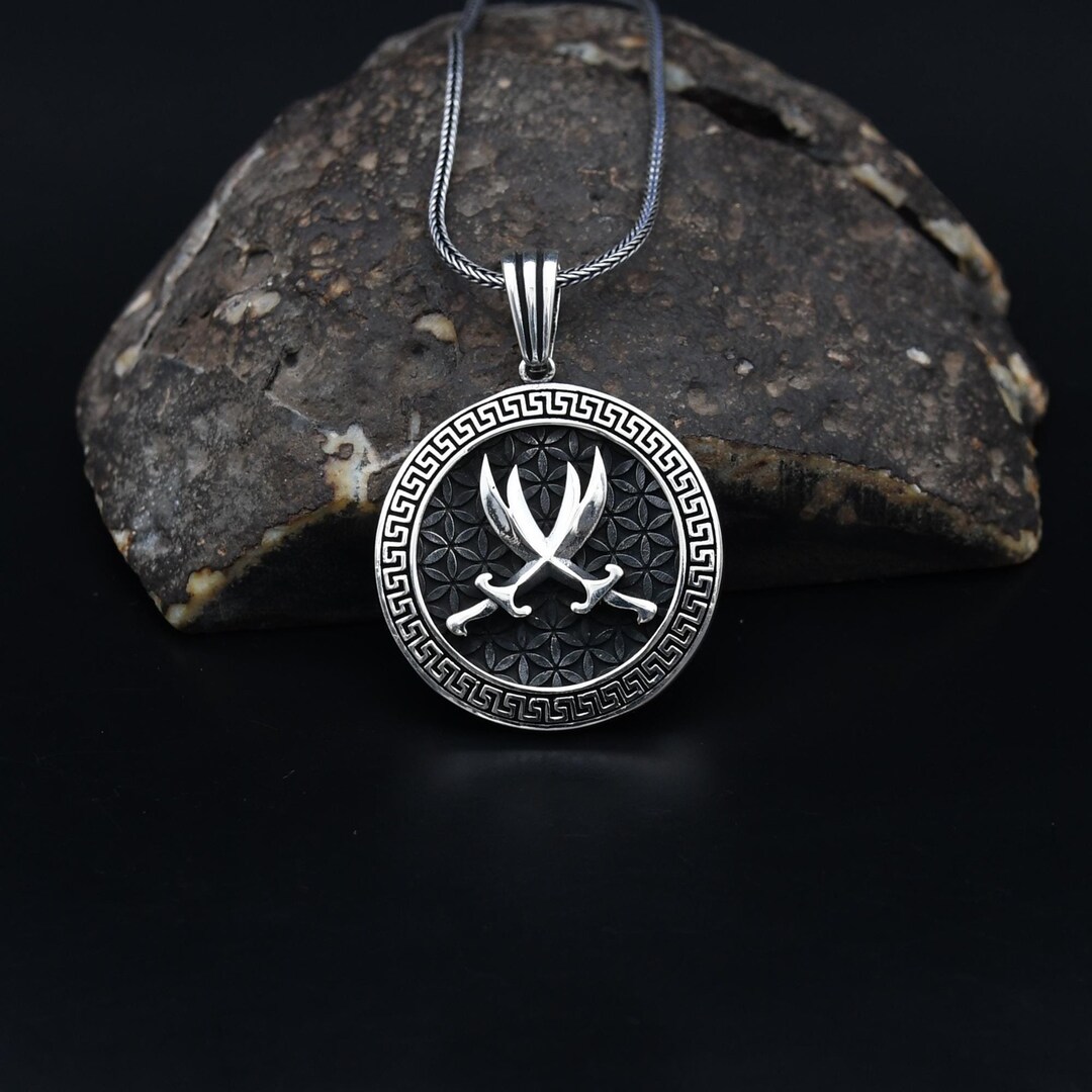 925 Sterling Silver Necklace, Ali Zulfiqar Sword Necklace, Gift