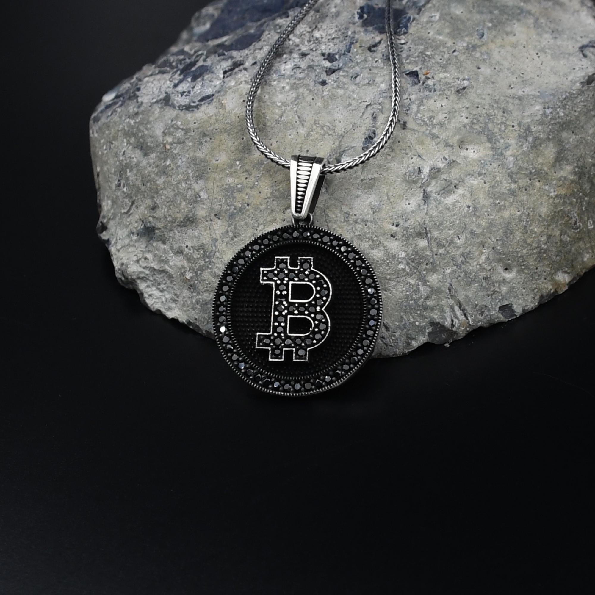 Elegante anello Bitcoin - Regalo per gli amanti della tecnologia
