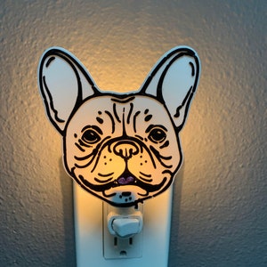 French Bulldog Night Light - 3D Printed