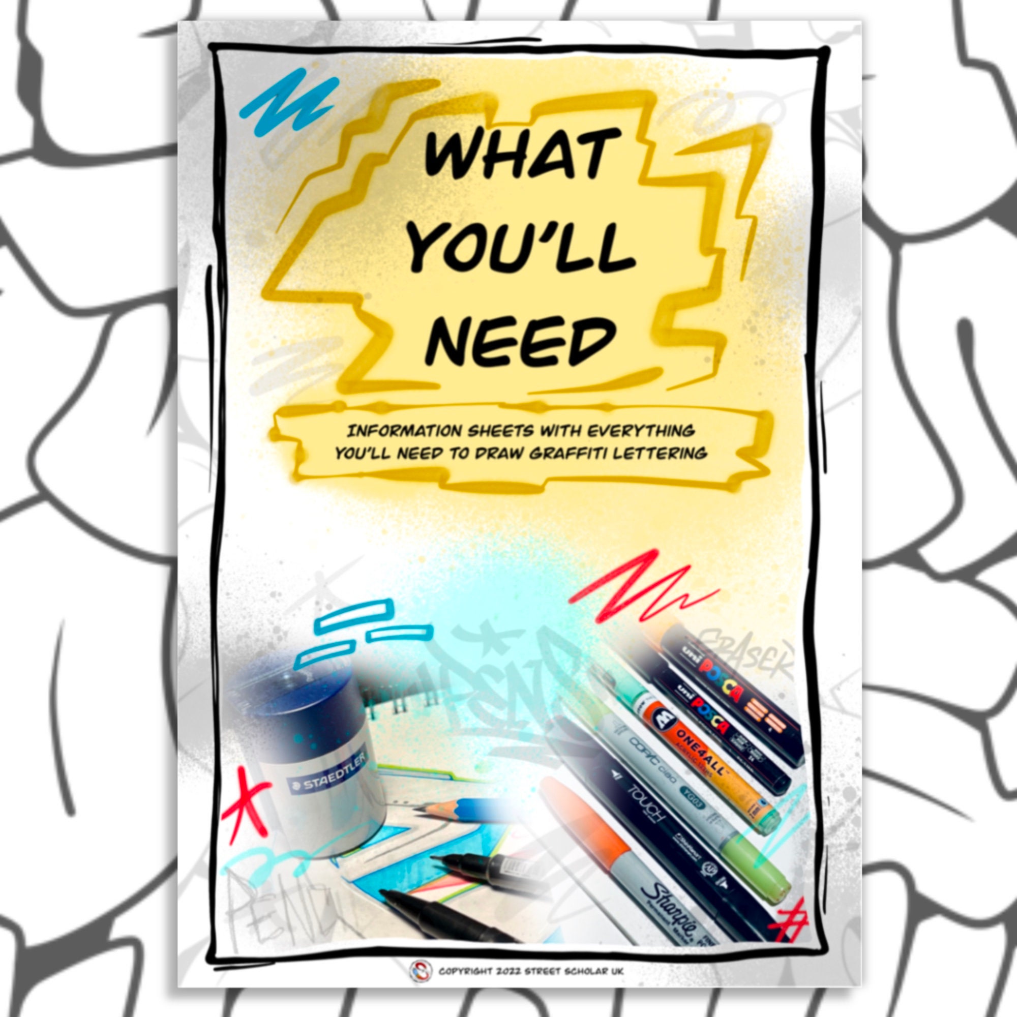 Learn to Draw Graffiti A Stepbystep Guide for Beginners PDF How to