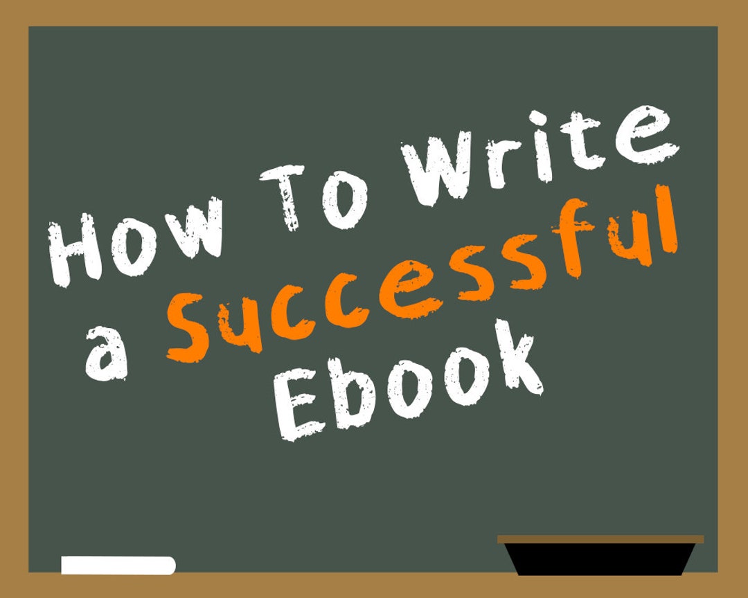 How to Write a SUCCESSFUL Ebook Etsy
