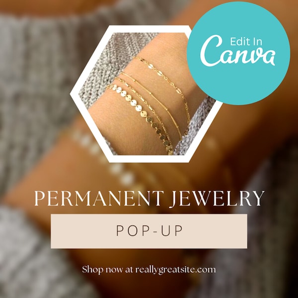 Permanent Jewelry Advertising Etsy