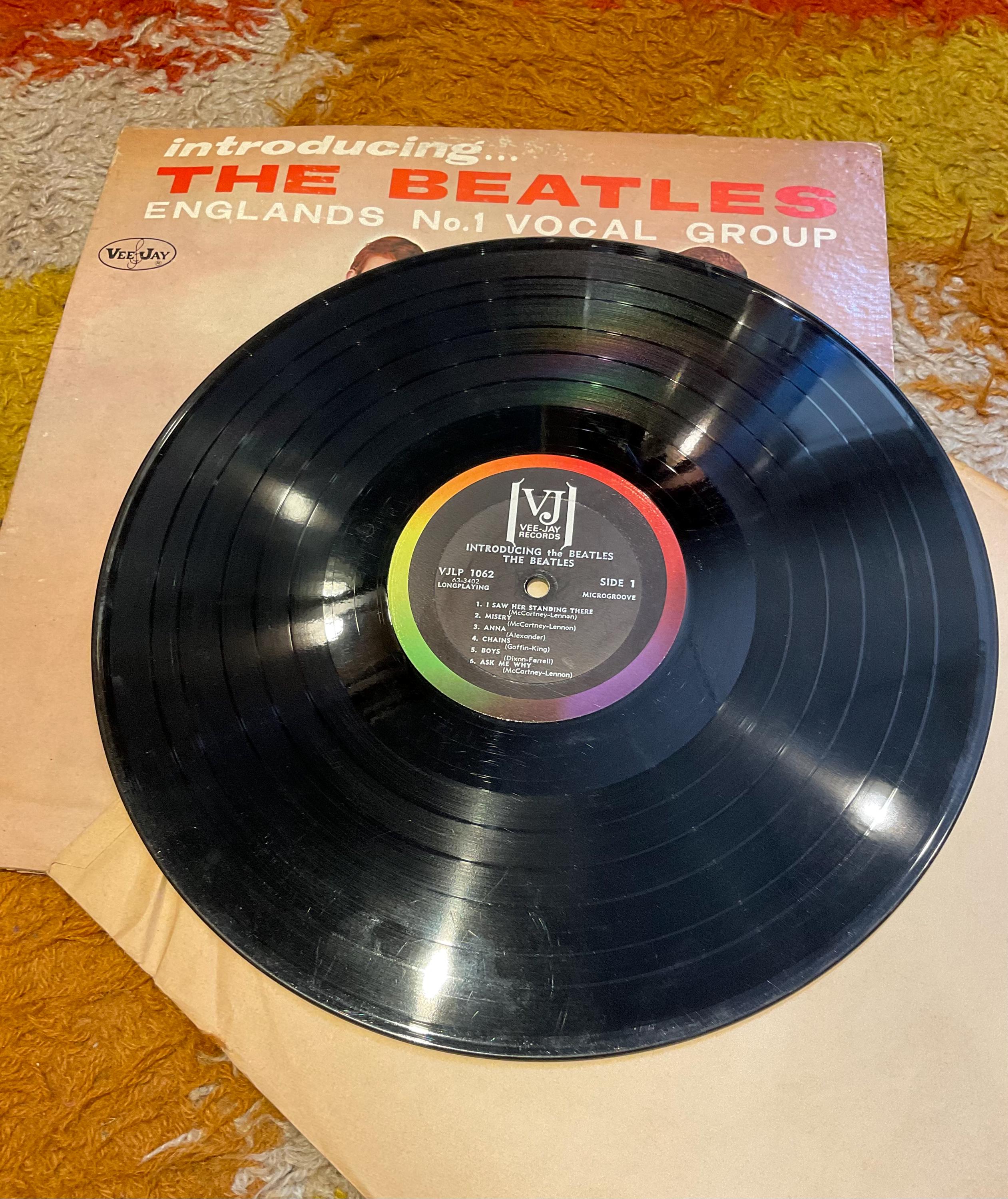 1960年代ヴィンテージ ザ・ビートルズ「Introducing The Beatles」LP