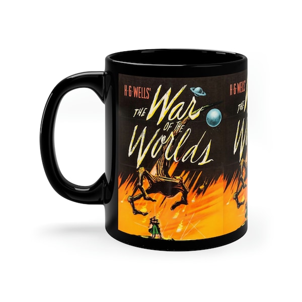 War of the Worlds - From "The Originals" 1950s Movie Poster Retro Mug Series - High Gloss Ceramic (11oz) - FREE Shipping!