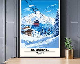 Manifesto di Courchevel | Stampa Courchevel | l'eleganza di Courchevel