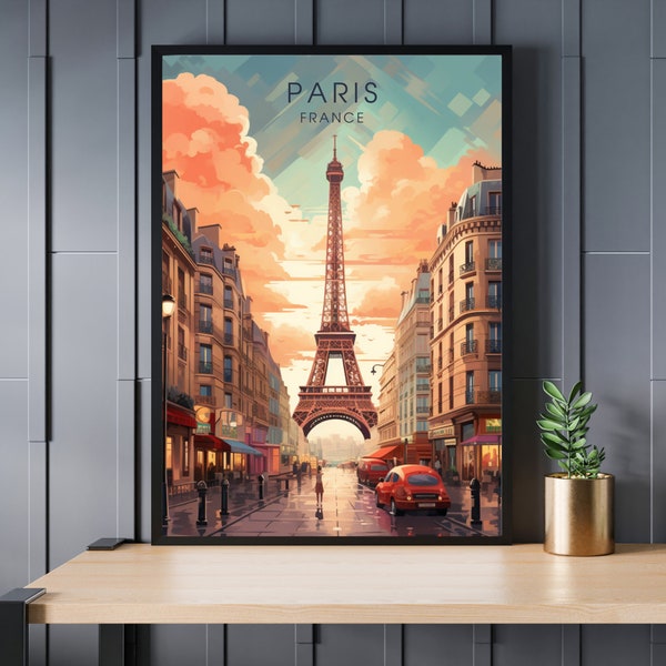 Impression de voyage Paris France