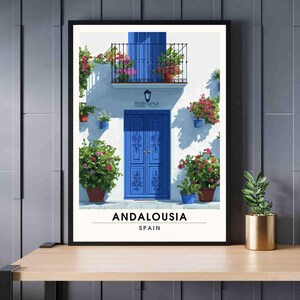 Andalusië-poster | Andalusië print - Gevels van Andalusië