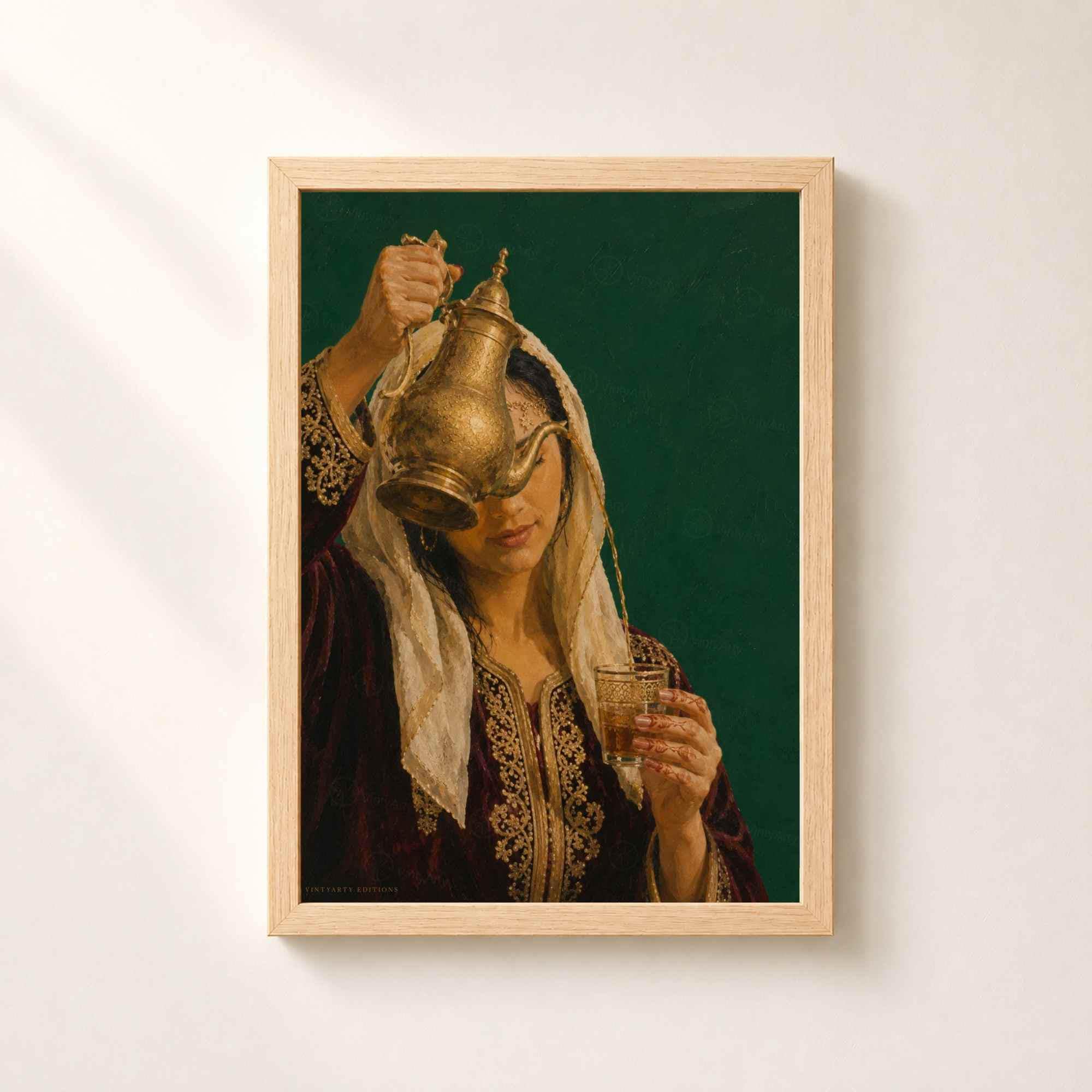 IMAZIGHEN 油絵アート Amazigh Art - Etsy