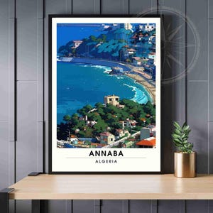 Annaba Pôster | Impressão de viagem Annaba, Argélia