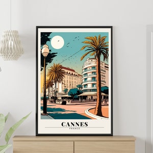 Cannes poster, wall art