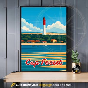 Cartel de Cap Ferret | Cartel de Cap Ferret | Cartel de Francia