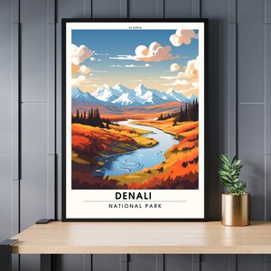 Denali National Park Print | Alaska