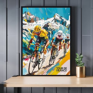 Tour de France Print - Tour de France poster