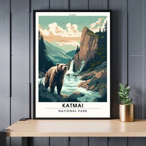 Katmai National Park Print l Alaska
