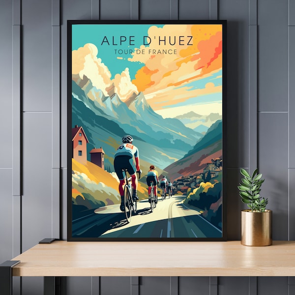 Tour de France-Druck | Alpe d'Huez