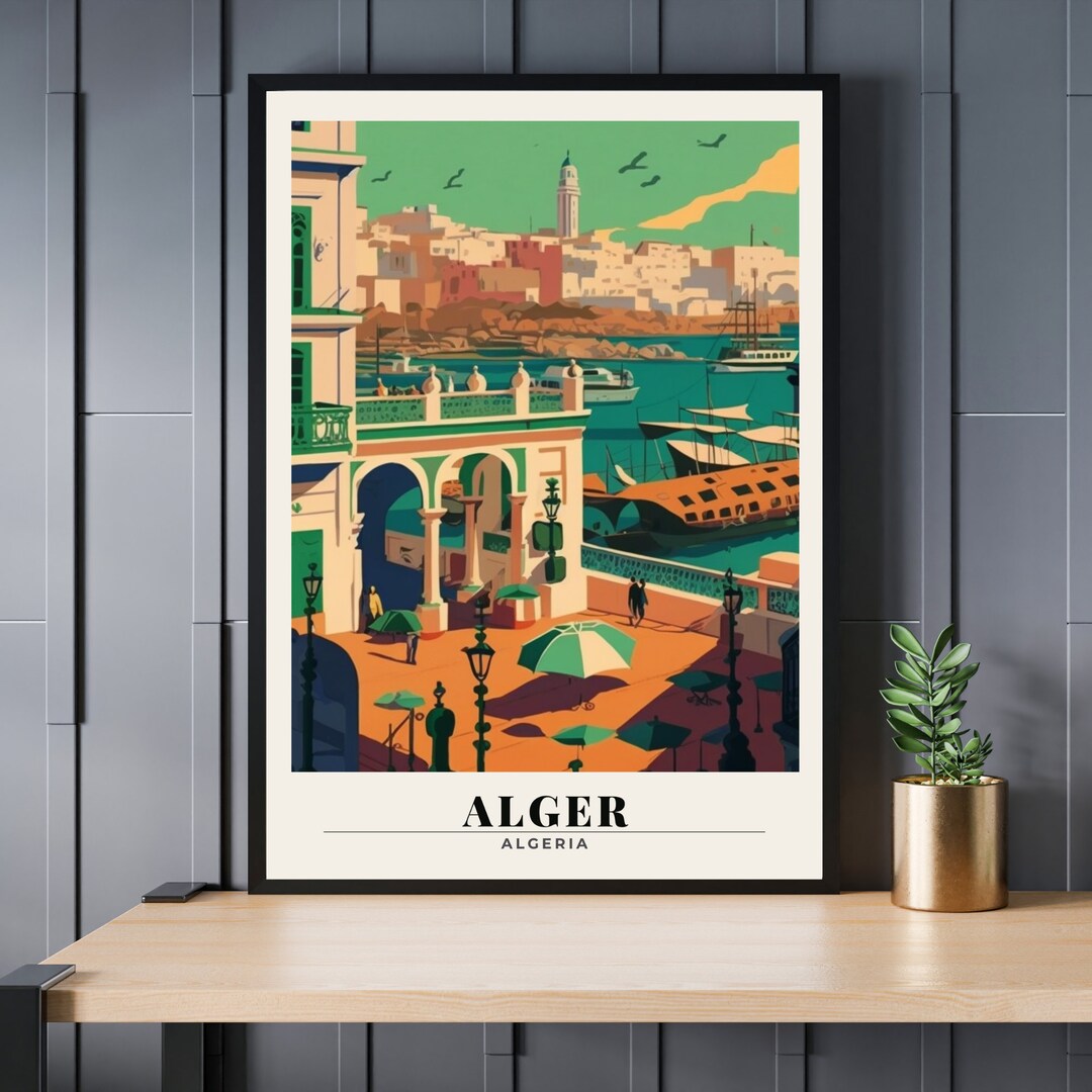 Fototapeta vieille carte didentité ... Algerie française na wymiar