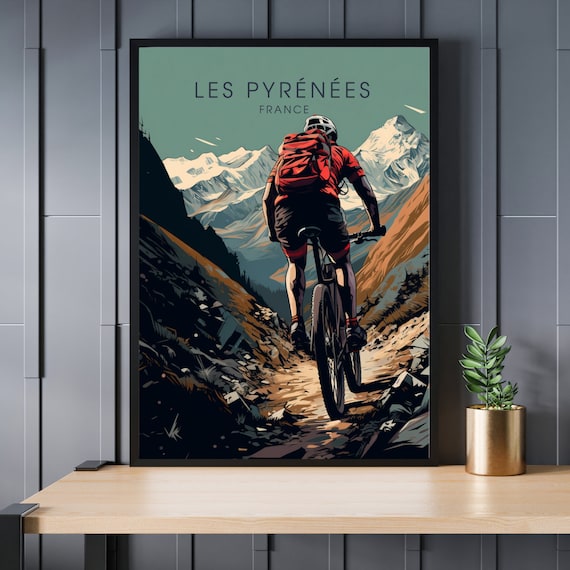 Stampa A3 del poster ciclistico del Tour de France vintage del 1952 - Italia