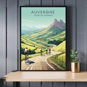 Tour de France Print | Auvergne