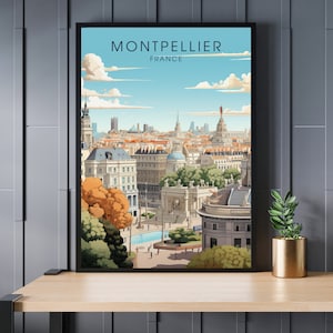 Montpellier Poster