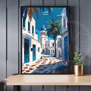 Poster Tunisia | Printing Tunisia | Sidi Bou Said
