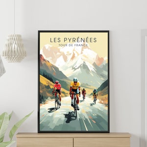 Tour de France Pyrenees Print