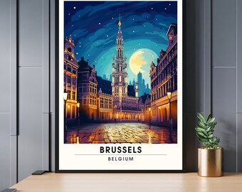 Impression Bruxelles | Voyage nocturne à Bruxelles
